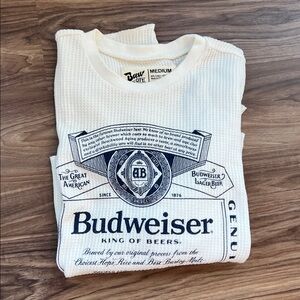 Budweiser waffle Long Sleeve